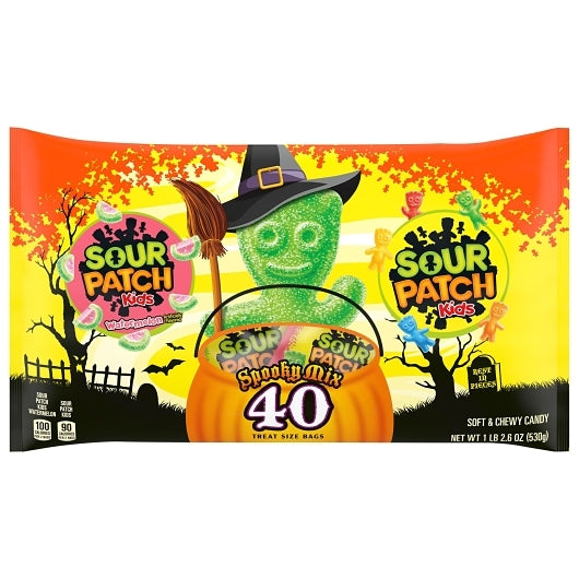 Sour Patch Kids Variety Assorted Tricksters Halloween 18/18.6 Oz.