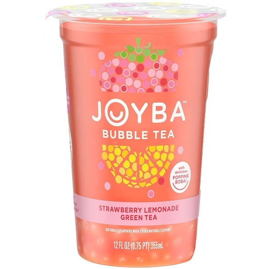 Joyba Strawberry Lemonade Green Tea-12 oz.-6/Case