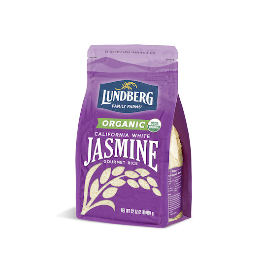 Lundberg Family Farms Original California White Jasmine-2 lb.-6/Case