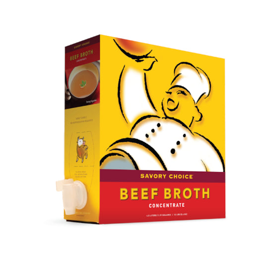 Savory Choice Beef Broth Concentrate-4.5 Liter-1/Case