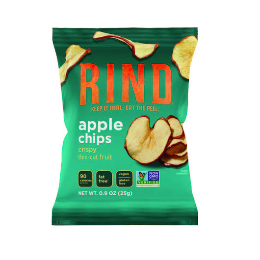 Rind Snacks Case Of Apple Chips-Single Serve-0.9 oz.-24/Case