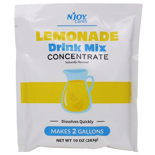 N'joy Cares Lemonade Flavored Drink Mix-10 oz.-12/Case