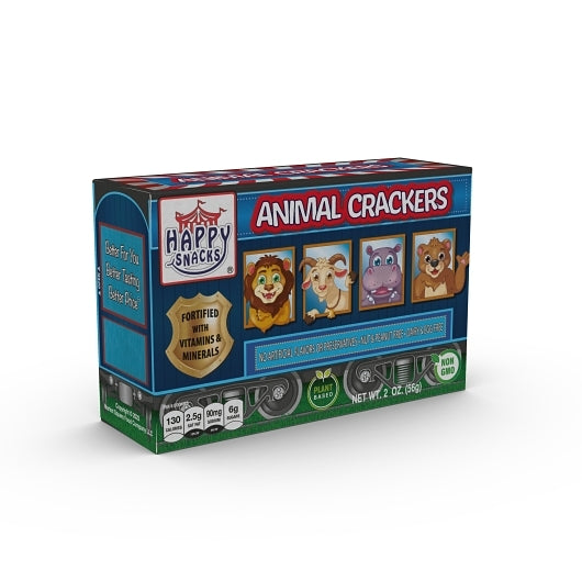 Happy Snacks Circus Animal Crackers-2 oz.-8/Box-6/Case
