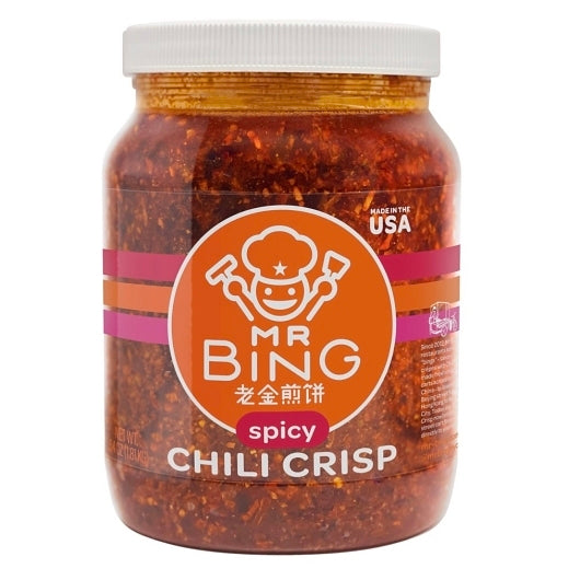 Mr Bing Spicy Chili Crisp-64 oz.-2/Case