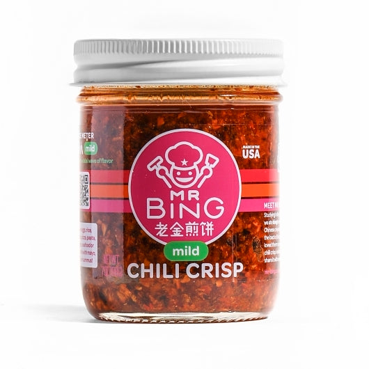 Mr. Bing Foods Mild Chili Crisp-7 oz.-6/Case