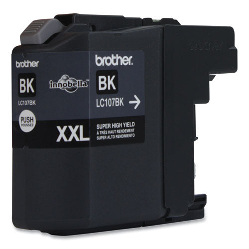 Brother Lc107bk Innobella Super High-yield Ink 1200 Page-yield Black