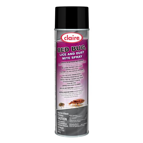 Claire Bed Bug Killer 16 Oz Aerosol Spray 12/Case