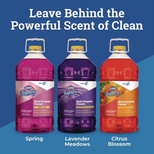 Clorox Cloroxpro Fraganzia Multi-purpose Cleaner Concentrate Lavender Meadows Scent 175 Oz Bottle 3/Case