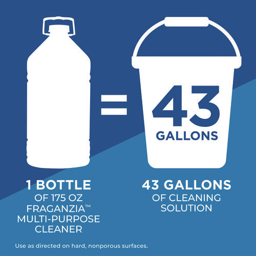 Clorox Cloroxpro Fraganzia Multi-purpose Cleaner Concentrate Citrus Blossom Scent 175 Oz Bottle 3/Case