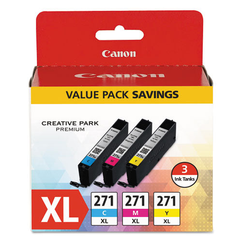 Canon 0337c005 (cli-271xl) High-yield Ink Cyan/magenta/yellow