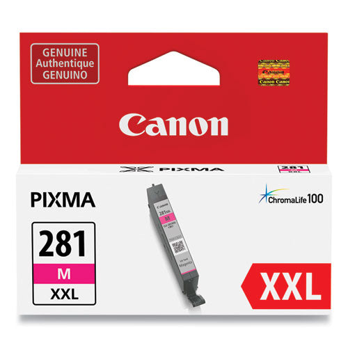 Canon 1981c001 (cli-281xxl) Chromalife100 Ink Magenta