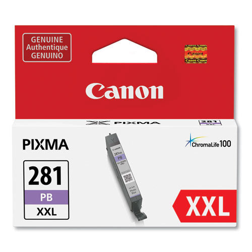 Canon 1984c001 (cli-281xxl) Chromalife100 Ink Photo Blue