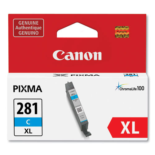 Canon 2038c001 (cli-281) Chromalife100 Ink Blue