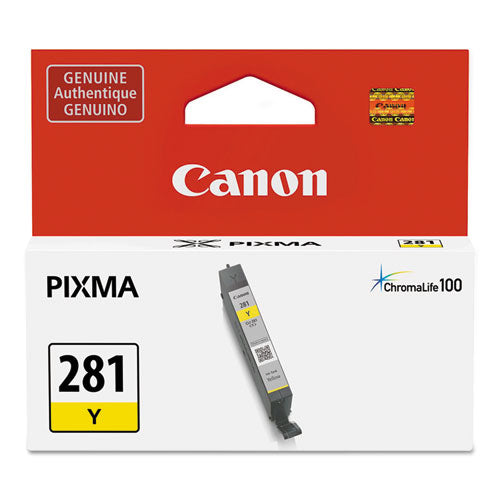Canon 2090c001 (cli-281) Chromalife100+ Ink 259 Page-yield Yellow