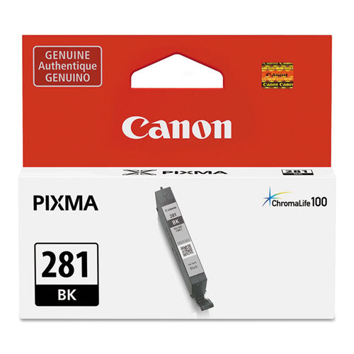 Canon 2091c001 (cli-281) Chromalife100+ Ink 750 Page-yield Black