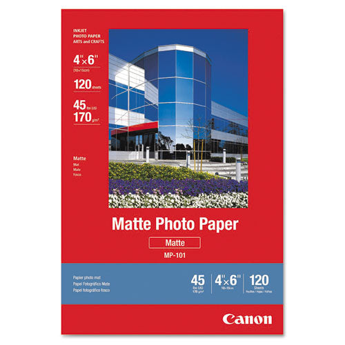 Canon Matte Photo Paper 4x6 Matte White 120/pack