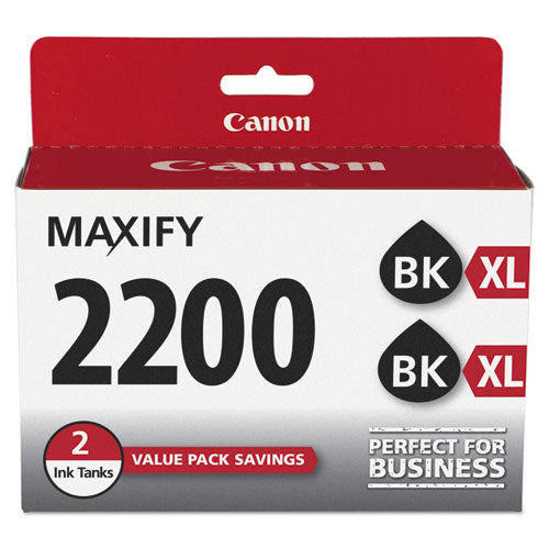 Canon 9255b006 (pgi-2200xl) High-yield Ink 1000 Page-yield Black 2/pack