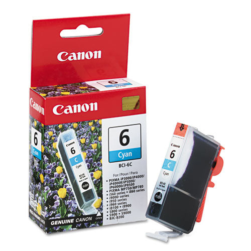 Canon 4706a003 (bci-6) Ink 370 Page-yield Cyan