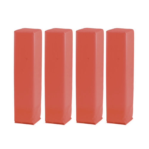 Champion Sports Line And End Zone Pylon Set 18"x4" Dia 4/set