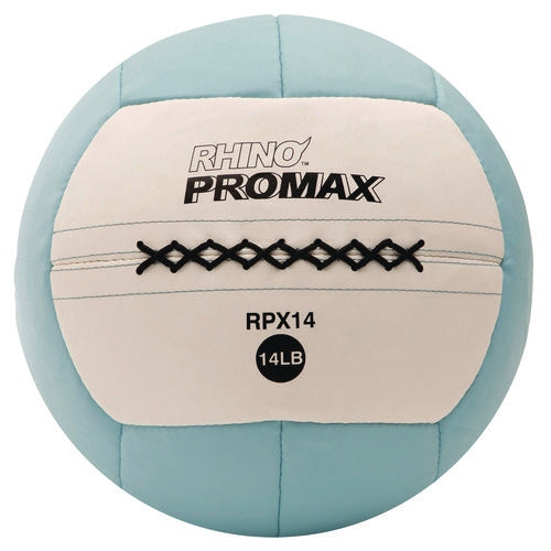 Champion Sports Rhino Promax Medicine Ball 14 Lb Light Blue