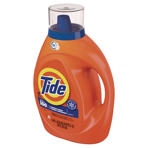Tide He Laundry Detergent Original Scent Liquid 64 Loads 84 Oz Bottle 4/Case