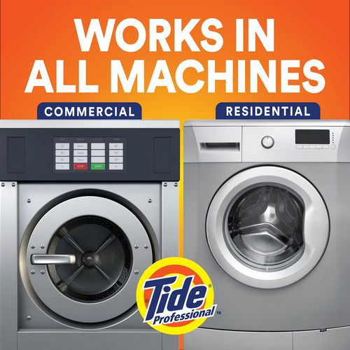 Tide Professional Commercial Liquid Laundry Detergent 105 Oz Pour Bottle 4/Case