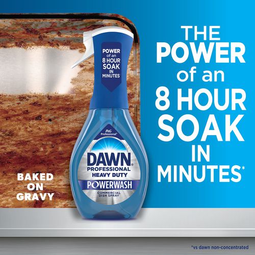Dawn Professional Heavy Duty Powerwash Commercial Dish Spray 16 Oz Refill Bottle 6/Case
