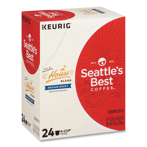 Seattle's Best House Blend Coffee K-cup 24/box MPN# 12407883 – Round Eye  Supply