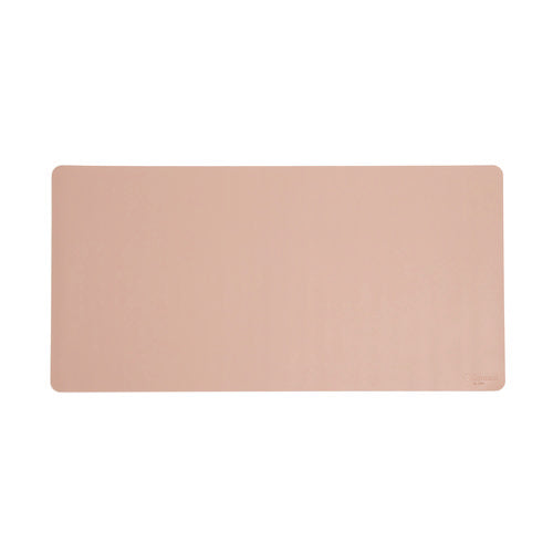 Smead Vegan Leather Desk Pads 31.5x15.7 Light Pink