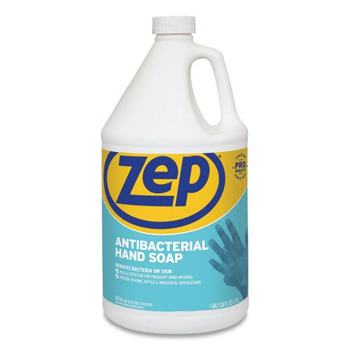 Antibacterial Hand Soap, Fragrance-Free, 1 gal Bottle, 4/Carton Antibacterial Hand Soap, Fragrance-Free, 1 gal Bottle, 4/Carton