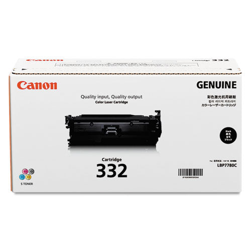 6264b012 (332ll) Toner, 12,000 Page-yield, Black