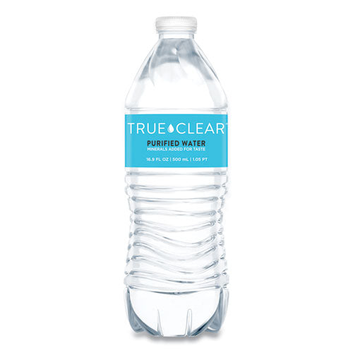 Purified Bottled Water, 16.9 Oz Bottle, 24 Bottles-carton, 84 Cartons