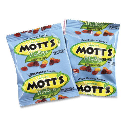 Medleys Fruit Snacks, 0.8 oz Pouch, 90 Pouches/Box, Ships in 1-3 Business Days Medleys Fruit Snacks, 0.8 oz Pouch, 90 Pouches/Box, Ships in 1-3 Business Days