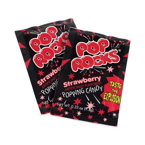 Sugar Candy,strawberry, 0.33 Oz Pouches, 24/pack, Ships In 1-3 Business Days