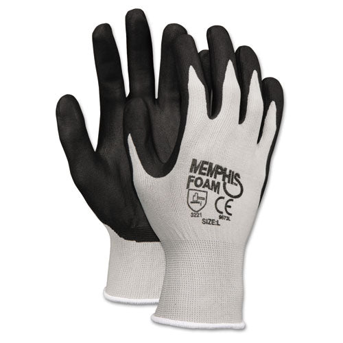 1000/case Gloveworks Black Synthetic Vinyl Disposable Gloves