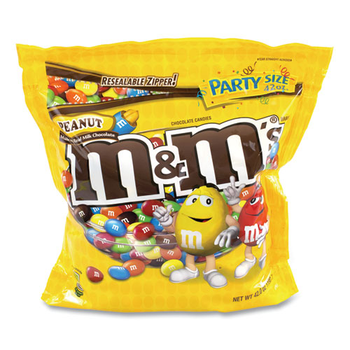 M&M's Peanut Chocolate Party Bag 1kg