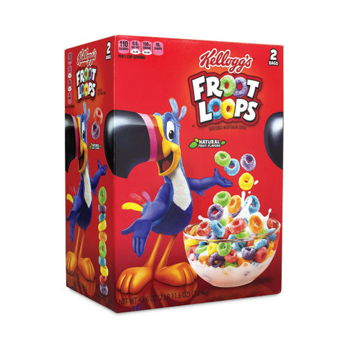 Froot Loops Breakfast Cereal, Single-Serve 1.5oz Cup, 6/Box, Sold