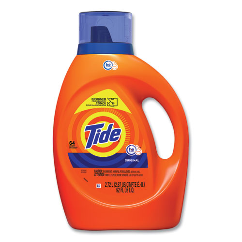 Tide® Liquid Laundry Detergent, Original Scent, 92 Oz Bottle Round