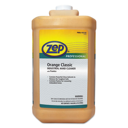 Zep TKO Hand Cleaner, Lemon Lime Scent, 1 Gal Bottle, 4/Carton