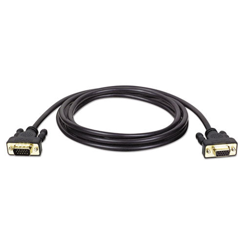 Vga Monitor Extension Cable, 10 Ft, Black