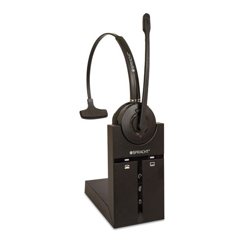 ZuM Maestro SPT-HS2020 Monaural Over The Head Headset, Black ZuM Maestro SPT-HS2020 Monaural Over The Head Headset, Black