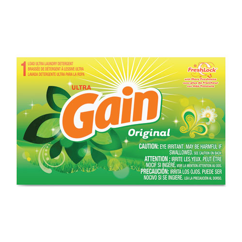 Gain® Powder Laundry Detergent, Original Scent, 1.8 Oz Box, 156 Boxes