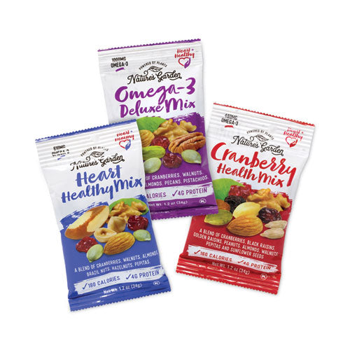 Trail Mix Variety Pack, Assorted Flavors, 24 Packets/Carton, Ships in 1-3 Business Days Trail Mix Variety Pack, Assorted Flavors, 24 Packets/Carton, Ships in 1-3 Business Days