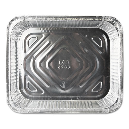 Durable Packaging Aluminum Cater Trays, Flat Tray, 12 Diameter X 0.56h,  Silver, 50/carton