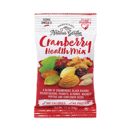 Healthy Heart Mix, 1.2 oz Pouch, 7 Pouches/Pack, 6 Packs/Carton, Ships in 1-3 Business Days Healthy Heart Mix, 1.2 oz Pouch, 7 Pouches/Pack, 6 Packs/Carton, Ships in 1-3 Business Days