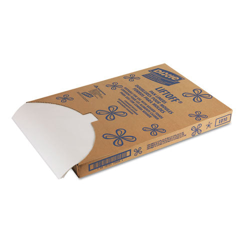 Dixie All-Purpose Food Wrap, Dry Wax Paper, 15 x 16, White, 1,000/Carton