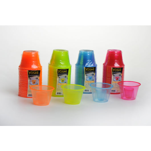 Party Bombers Shot Cup Mixed Colors Display 500/Case