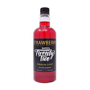 Barista 22 Strawberry Syrup 750 ml. 12/ct.