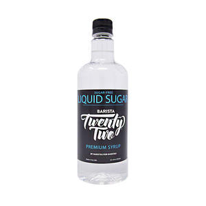 Barista 22 Liquid Sugar Syrup Sugar Free 750 ml. 12/ct.