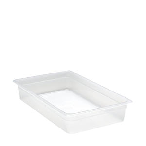 Food Pan Full-Size Translucent 4" 1/ea.
